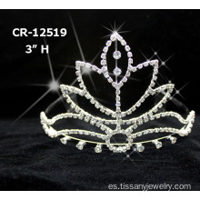 2012 nuevo baile de diamantes de imitación diseño coronas tiaras